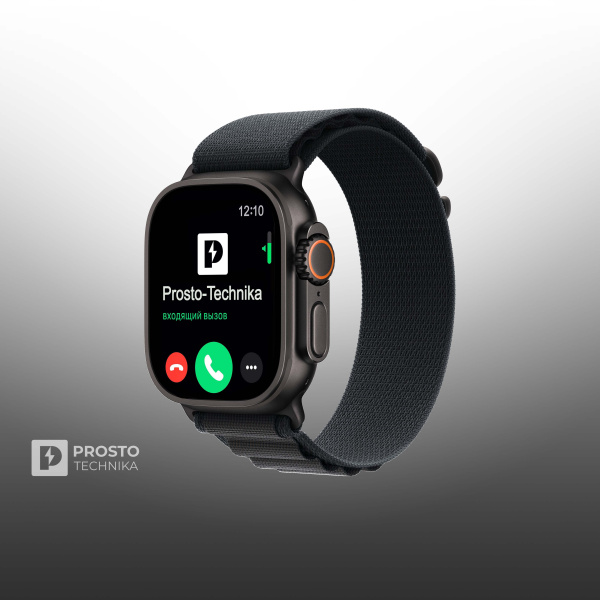 Умные часы Apple Watch Ultra 3 49mm Black Titanium Case Alpine Loop Black М